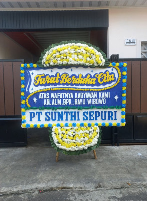 Papan Bunga Duka di Mampang Prapatan