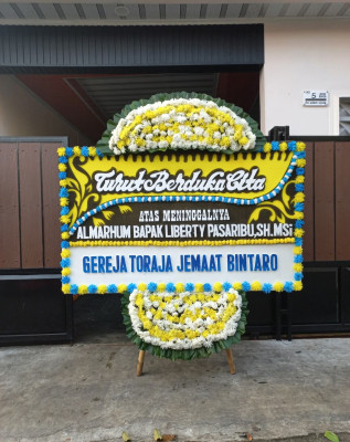 Papan Bunga Duka di Mampang Prapatan